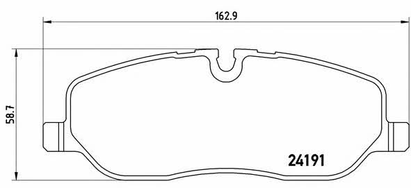 Купить Brembo P 44 014 по низкой цене в Украине!
