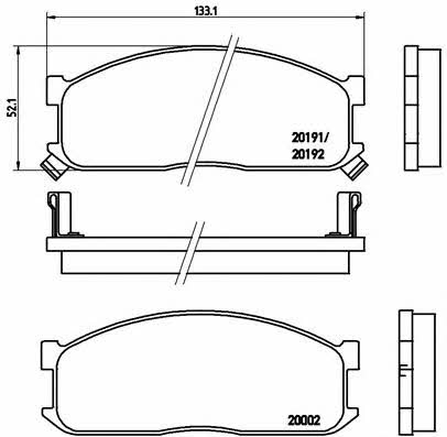 Купить Brembo P 49 010 по низкой цене в Украине!