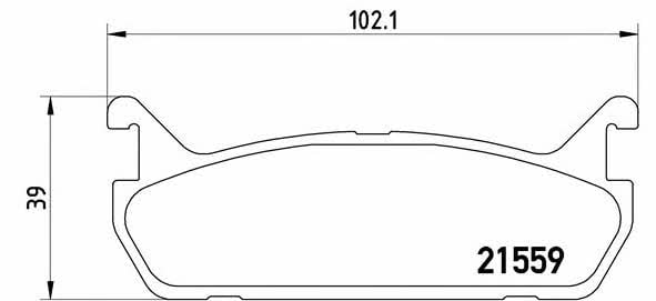 Купить Brembo P 49 015 по низкой цене в Украине!