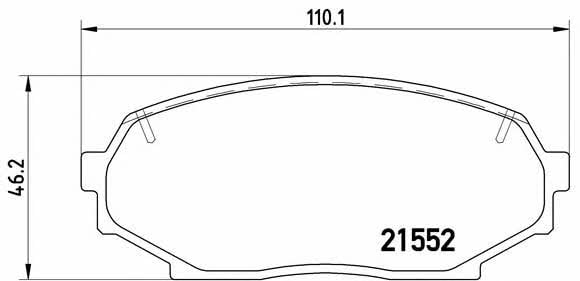Купить Brembo P 49 017 по низкой цене в Украине!