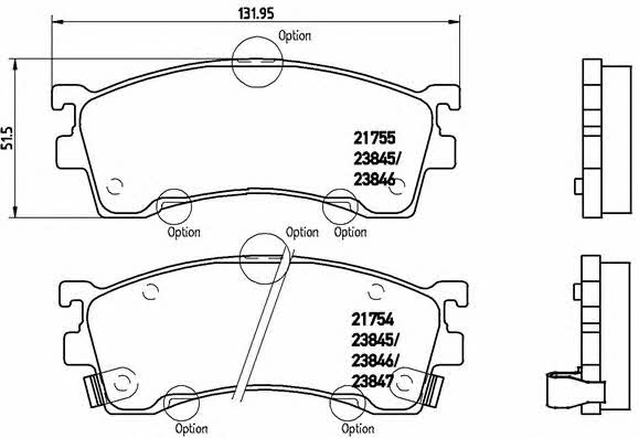 Купить Brembo P 49 023 по низкой цене в Украине!