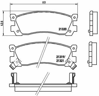 Купить Brembo P 49 025 по низкой цене в Украине!