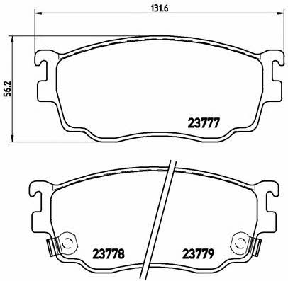 Купить Brembo P 49 026 по низкой цене в Украине!