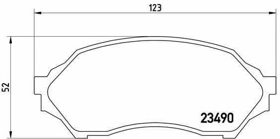 Купить Brembo P 49 027 по низкой цене в Украине!
