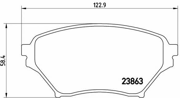Купить Brembo P 49 029 по низкой цене в Украине!