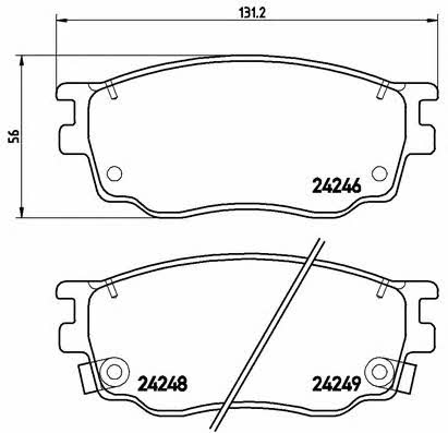 Купить Brembo P 49 033 по низкой цене в Украине!