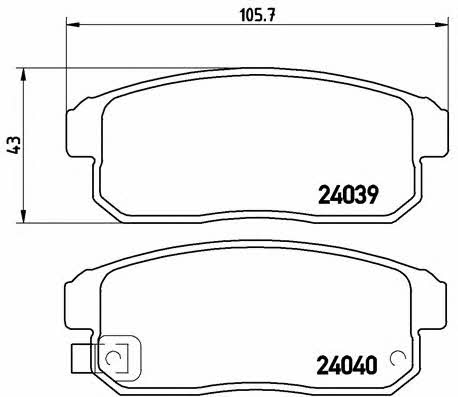 Купить Brembo P 49 035 по низкой цене в Украине!