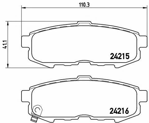 Купить Brembo P 49 042 по низкой цене в Украине!