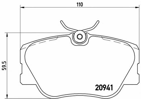 Купить Brembo P 50 008 по низкой цене в Украине!