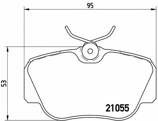 Купить Brembo P 50 011 по низкой цене в Украине!