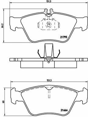 Купить Brembo P 50 023 по низкой цене в Украине!