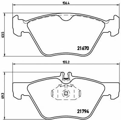 Купить Brembo P 50 026 по низкой цене в Украине!