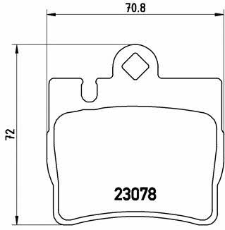 Купить Brembo P 50 042 по низкой цене в Украине!