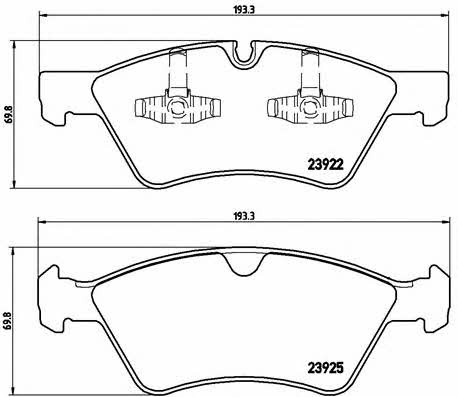 Купить Brembo P 50 063 по низкой цене в Украине!