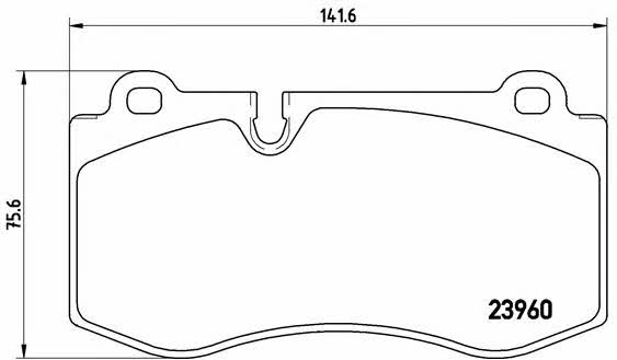 Купить Brembo P 50 074 по низкой цене в Украине!
