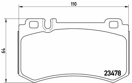 Купить Brembo P 50 077 по низкой цене в Украине!