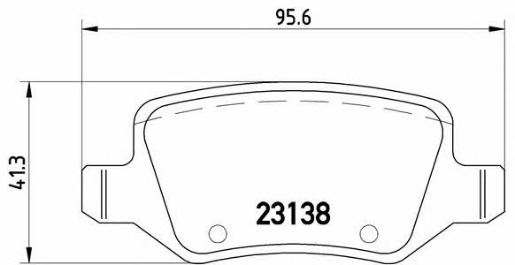 Купить Brembo P 50 090 по низкой цене в Украине!