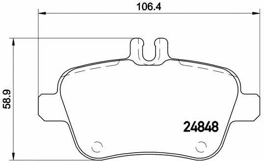 Купить Brembo P 50 091 по низкой цене в Украине!
