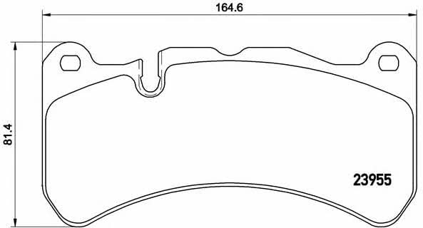 Купить Brembo P 50 092 по низкой цене в Украине!