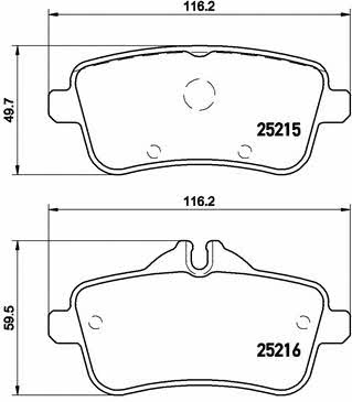 Купить Brembo P 50 101 по низкой цене в Украине!