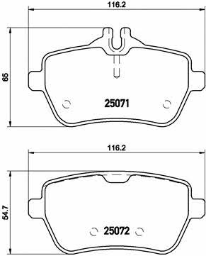 Купить Brembo P 50 103 по низкой цене в Украине!
