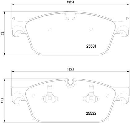 Купить Brembo P 50 112 по низкой цене в Украине!