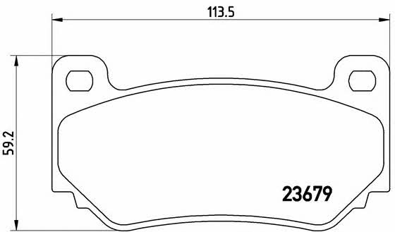Купить Brembo P 52 018 по низкой цене в Украине!