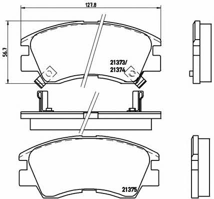 Купить Brembo P 54 008 по низкой цене в Украине!