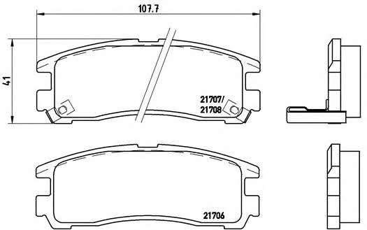Купить Brembo P 54 012 по низкой цене в Украине!