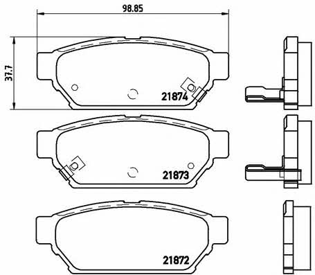 Купить Brembo P 54 016 по низкой цене в Украине!