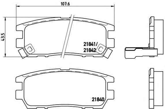 Купить Brembo P 54 018 по низкой цене в Украине!