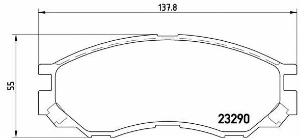 Купить Brembo P 54 020 по низкой цене в Украине!