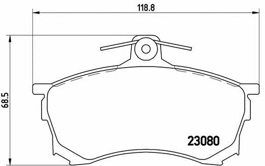 Купить Brembo P 54 021 по низкой цене в Украине!