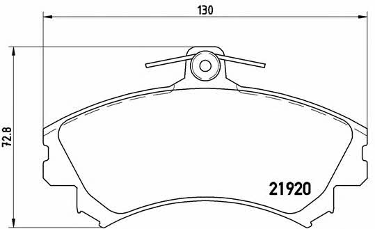 Купить Brembo P 54 022 по низкой цене в Украине!