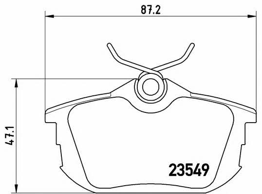 Купить Brembo P 54 023 по низкой цене в Украине!