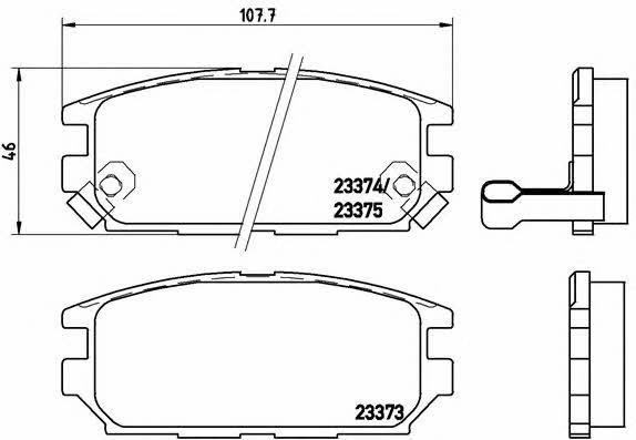 Купить Brembo P 54 025 по низкой цене в Украине!