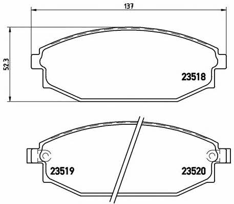 Купить Brembo P 54 027 по низкой цене в Украине!