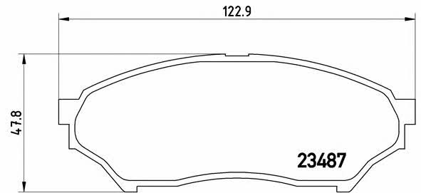 Купить Brembo P 54 028 по низкой цене в Украине!