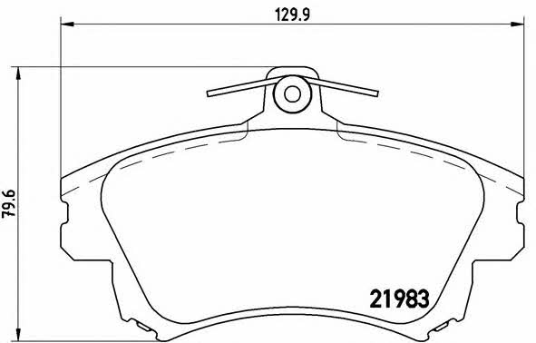 Купить Brembo P 54 036 по низкой цене в Украине!