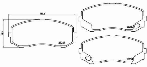 Купить Brembo P 54 043 по низкой цене в Украине!