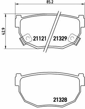 Купить Brembo P 56 010 по низкой цене в Украине!