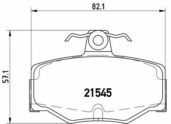 Купить Brembo P 56 024 по низкой цене в Украине!