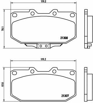 Купить Brembo P 56 025 по низкой цене в Украине!
