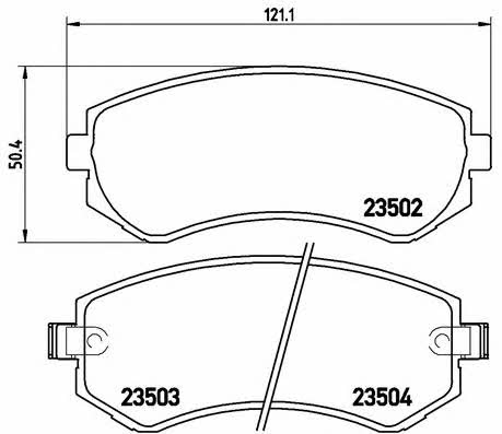 Купить Brembo P 56 039 по низкой цене в Украине!