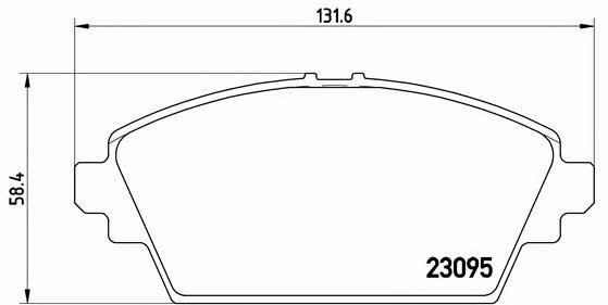Купить Brembo P 56 044 по низкой цене в Украине!