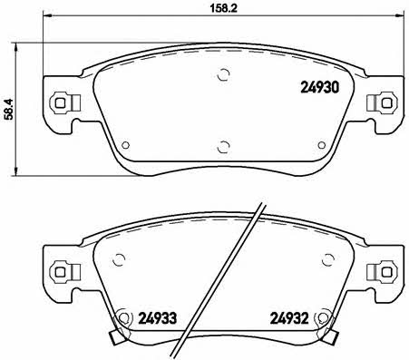 Купить Brembo P 56 080 по низкой цене в Украине!