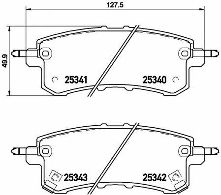 Купить Brembo P 56 082 по низкой цене в Украине!
