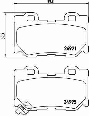 Купить Brembo P 56 095 по низкой цене в Украине!