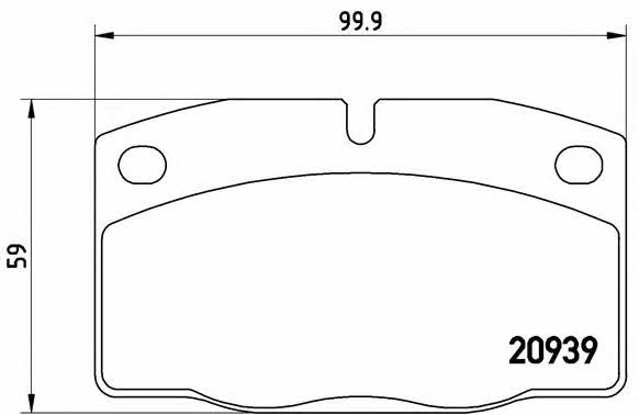 Купить Brembo P 59 005 по низкой цене в Украине!