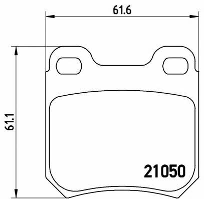Купить Brembo P 59 014 по низкой цене в Украине!